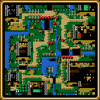 Map of Shining Force's Battle #4