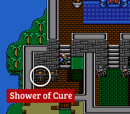 shining force shower of cure